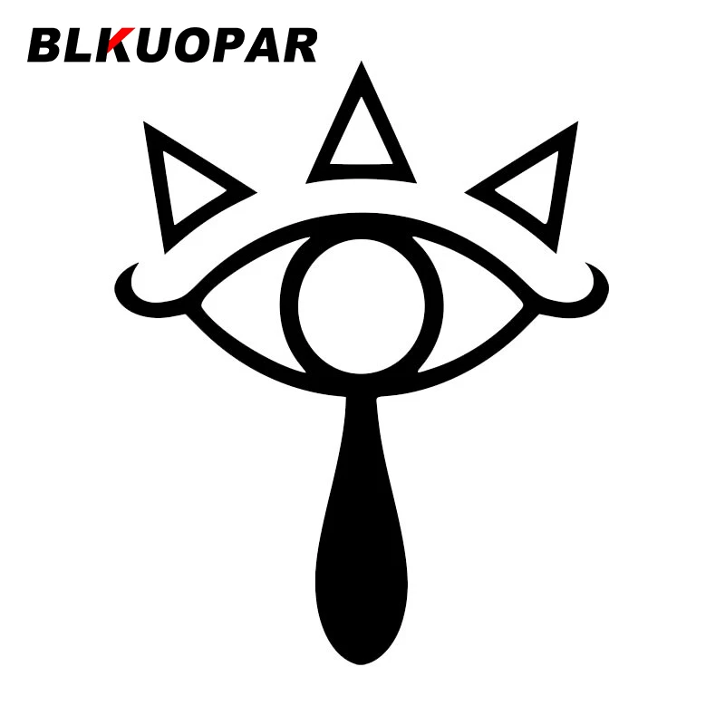 BLKUOPAR Zelda Car Sticker Original Sunscreen Waterproof Decal Creative Personality Surfboard Windshield Decoration Car Styling