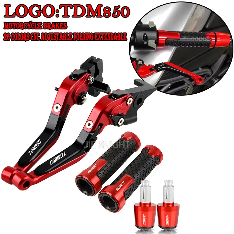 

Для YAMAHA TDM850 1991-2002 1994 1995 1996 1997 1998 1991 2000 2001 Рычаги тормозной муфты Руль Ручки Концы TDM 850