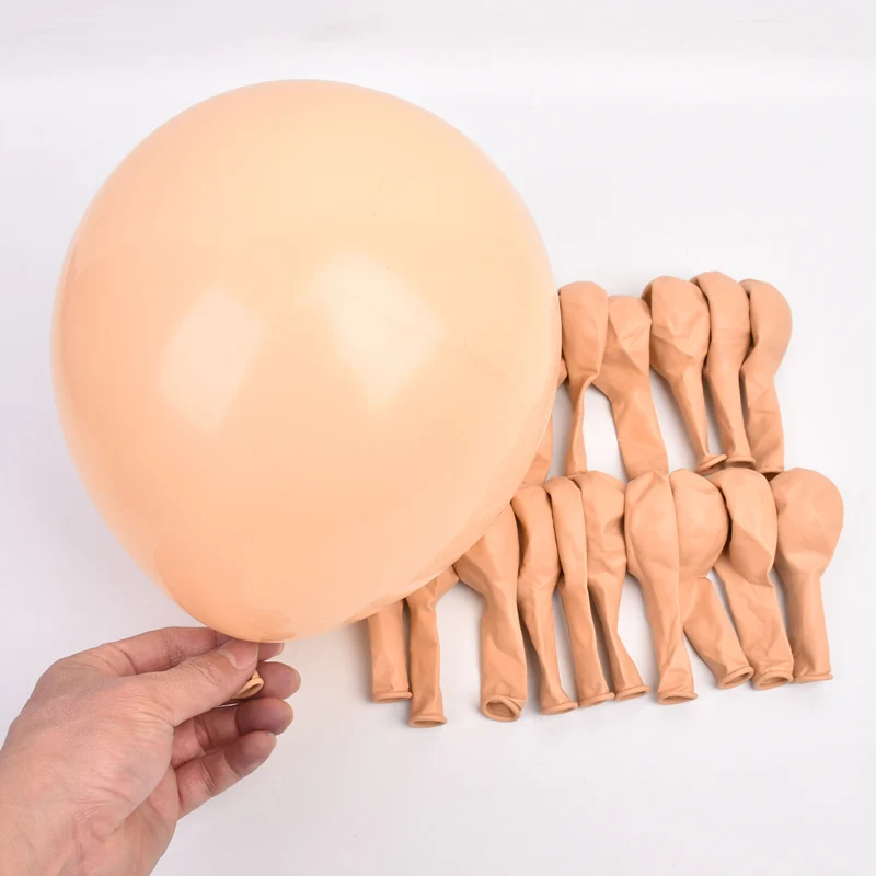 Brown Beige Balloon Garland Arch Kit Gender Reveal Decoration Baby Shower Rustic Wedding Birthday Party Baptism Christening