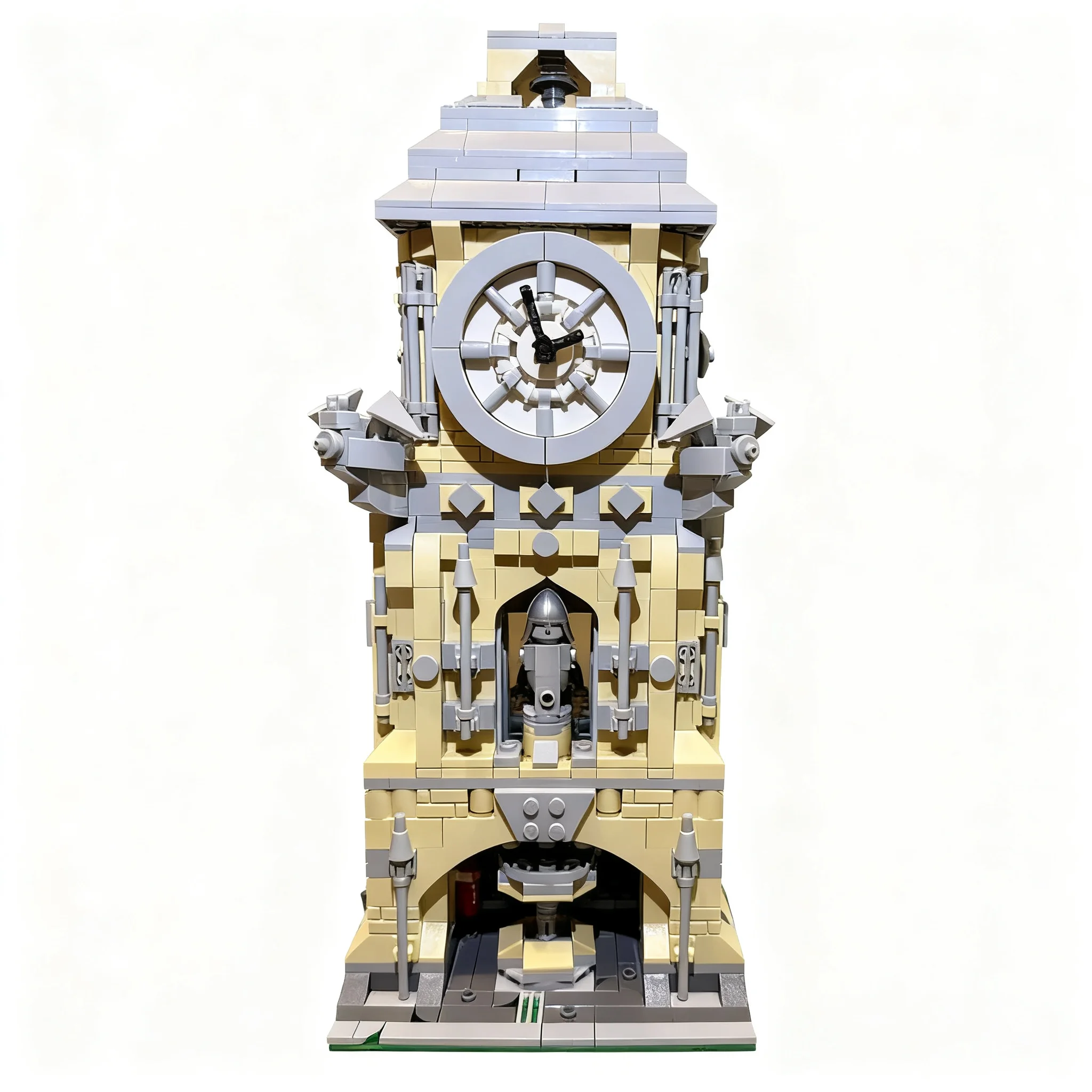 1573 детали MOC Super Heroes DC Bat Gotham Clock Tower The Belfry - Модульная коллекция Готэма, том 1. 1 Модель строительных блоков-игрушек