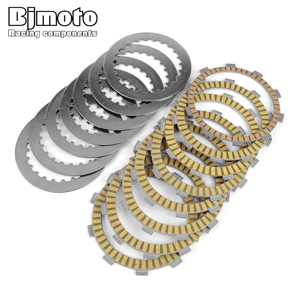 Motorcycle Engine Clutch Friction Plates Disc FOR Honda NT650  Deauville 1998-2005 XL650V Transalp 650 00-07 XRV650 Africa Twin