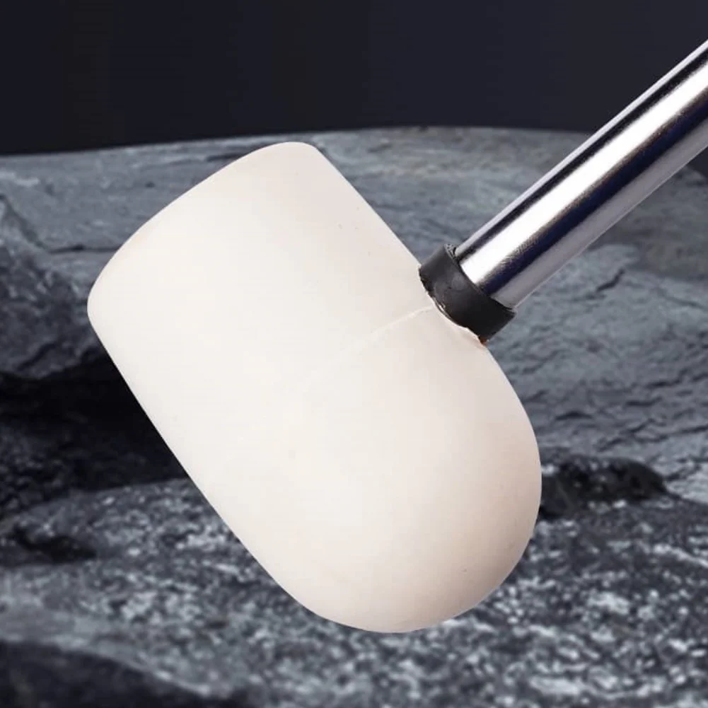 For DIY Projects Rubber Mallet Soft Face Mallet For DIY Projects Bar Tool Non-marring Head for tubular Steel Handle