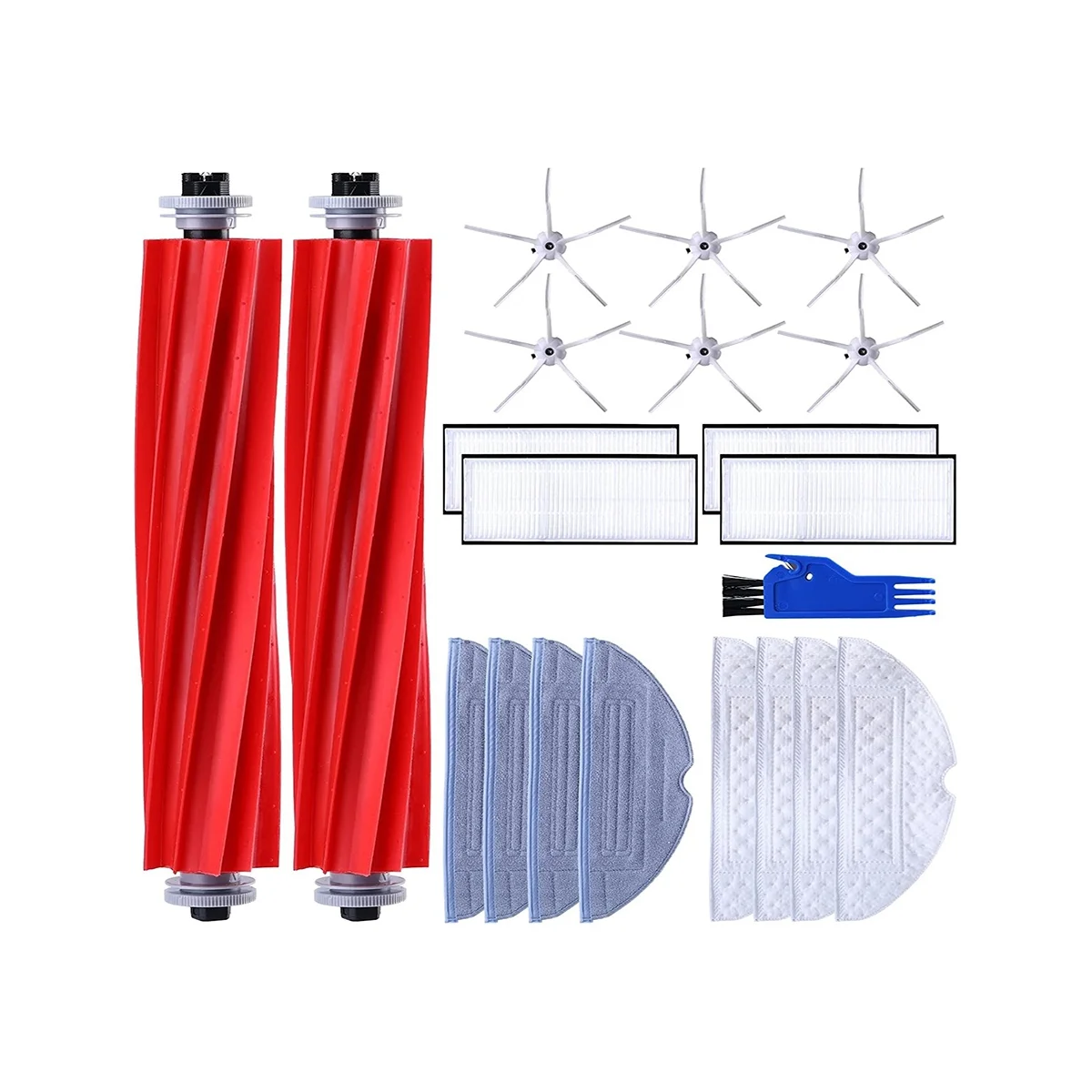 Filtro HEPA de Cepillo Lateral de cepillo principal para accesorios de aspiradora S7 MaxV Ultra T8Plus G10S