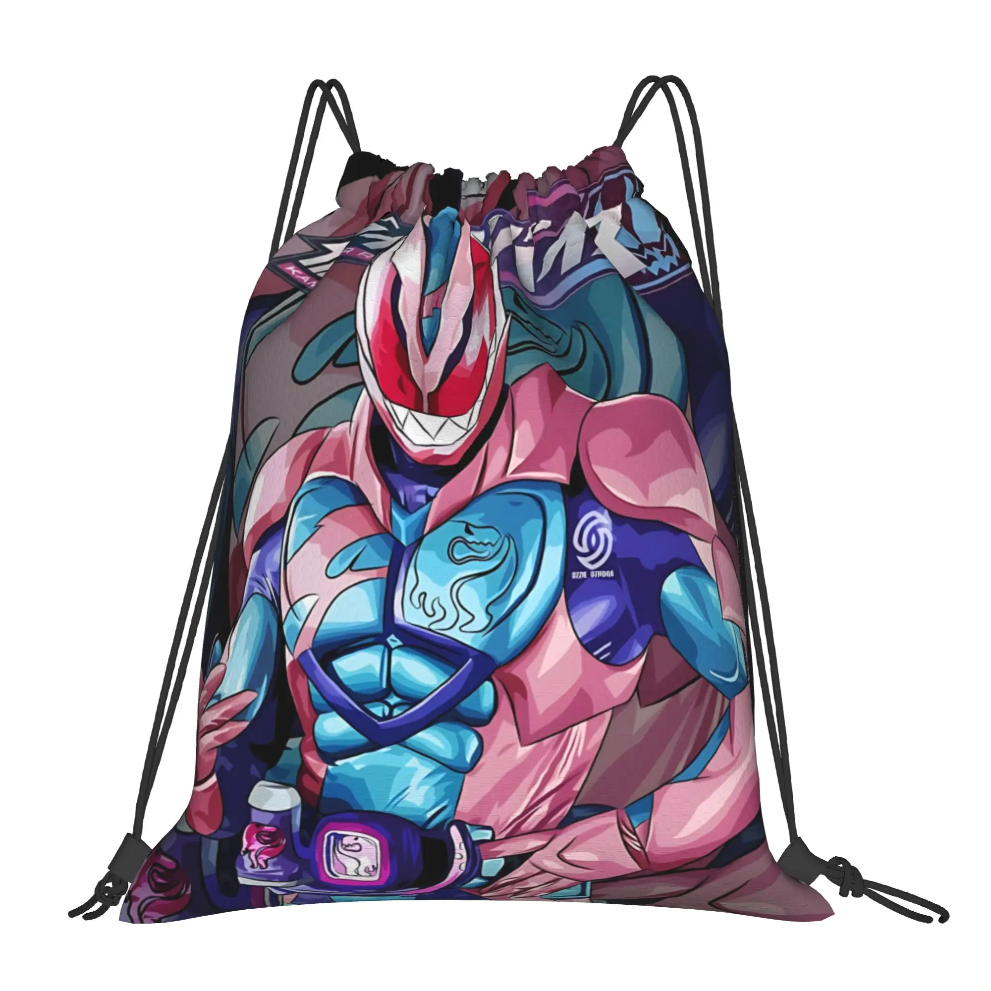 gym Pouch Kamen rider revice  Drawstring Bags Gym Unisex Storage Organize Bundle Pocket Rope Bag