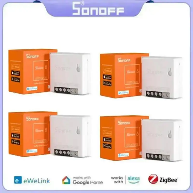 

Умный выключатель SONOFF Zigbee Mini ZBMINI, двухсторонний Модуль Автоматизации «сделай сам» для умного дома, для eWelink Alexa Google Home