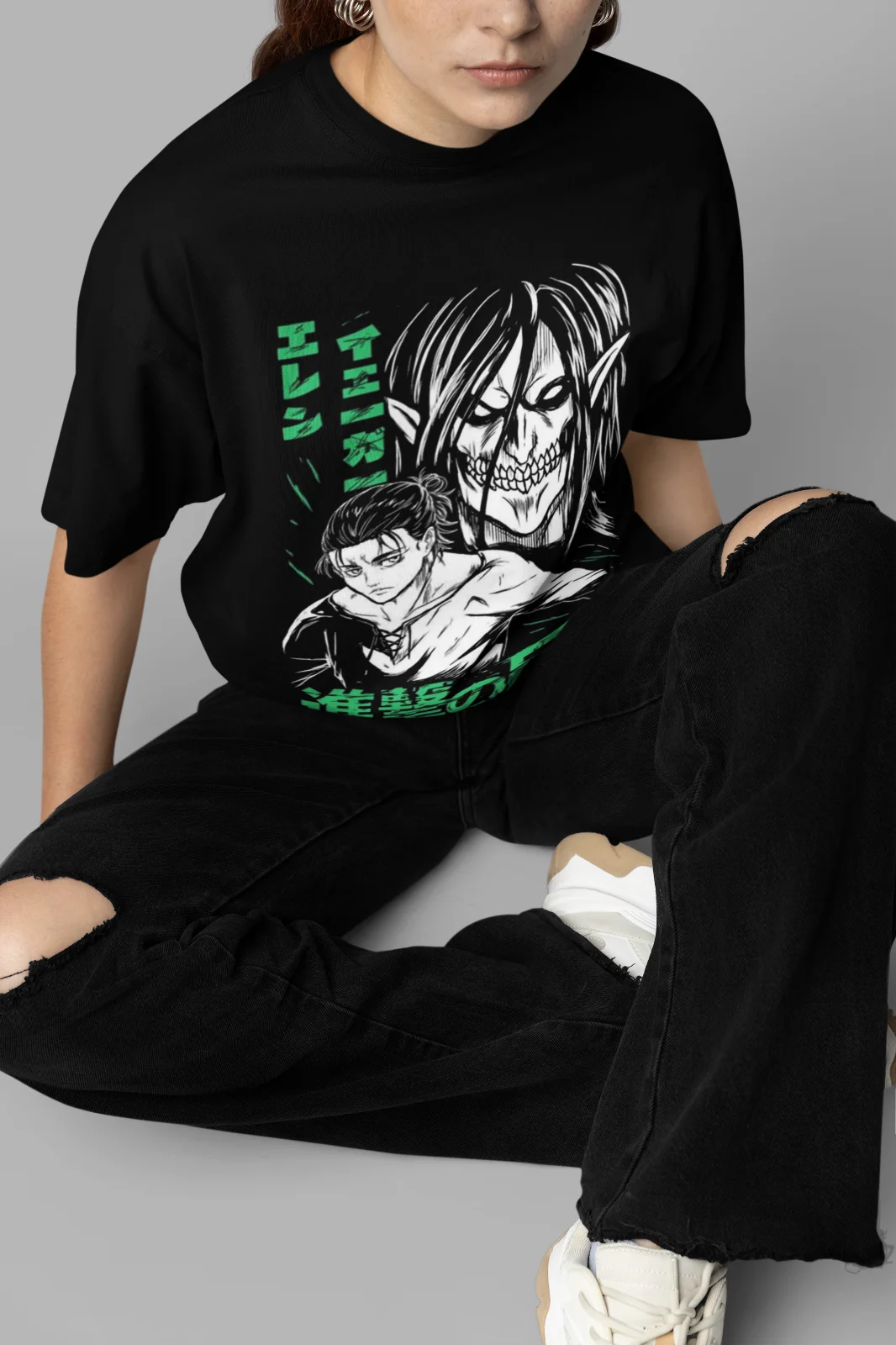 Attack on Titan Eren Final Shingeki No Kyojin Anime AOT Tshirt T-Shirt Tee Sizes