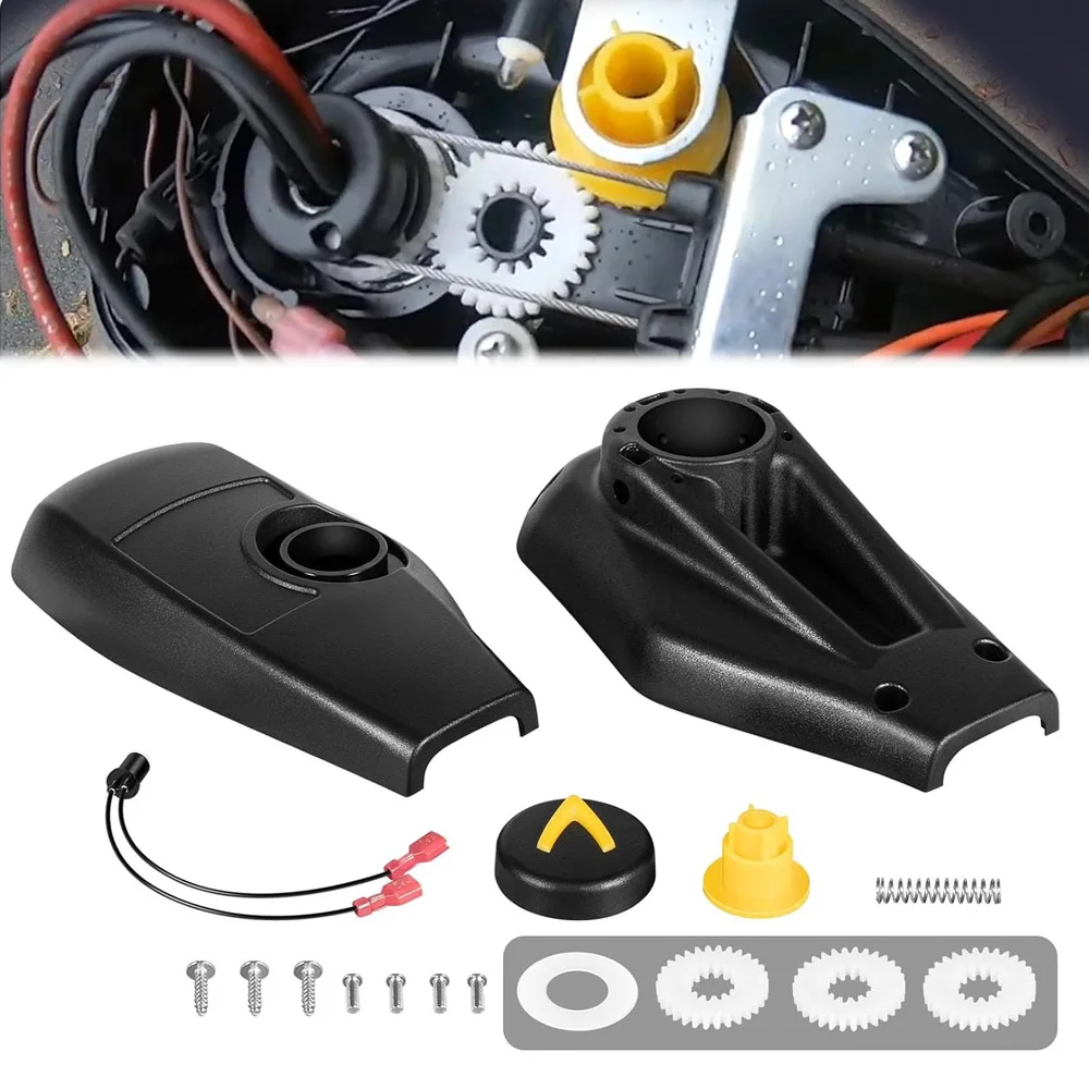 Top Cover Control Box Housing&Gear Kit Fits Fortrex/Maxxum 2280202 2282500 Complete Replacement Kit with Gears Springs Hardware