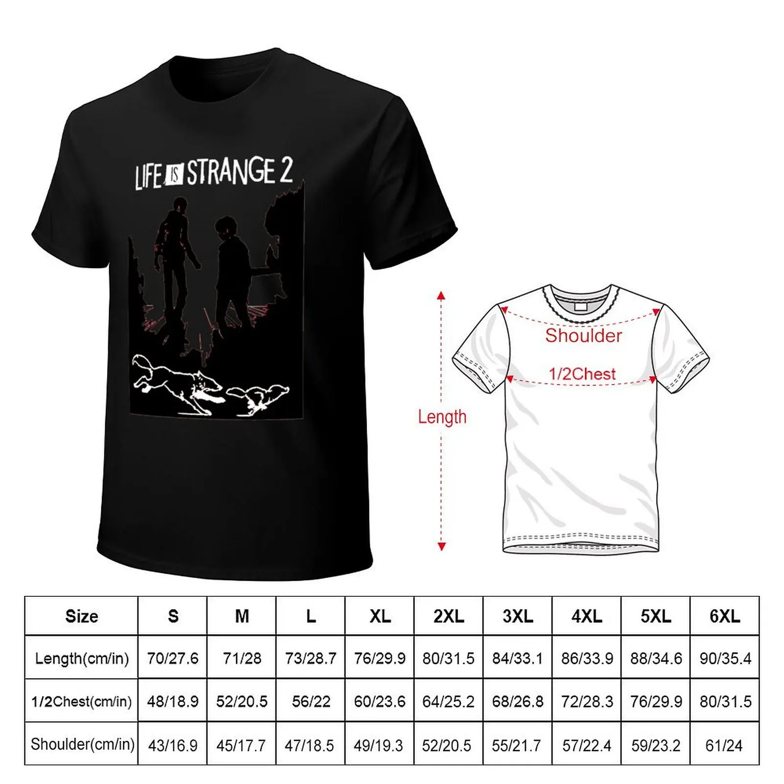 Reveal The Secret Sean And Daniel Wolf Brothers Life Is Strange 2 Gifts For Movie Fans T-Shirt