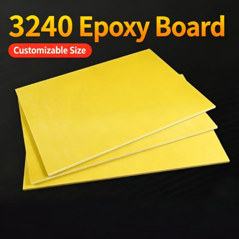 1-10Pcs High Temperature Resistant Protection Board 3240 Circuit Insulation Board Fiberglass Insulation Sheet Epoxy Plate