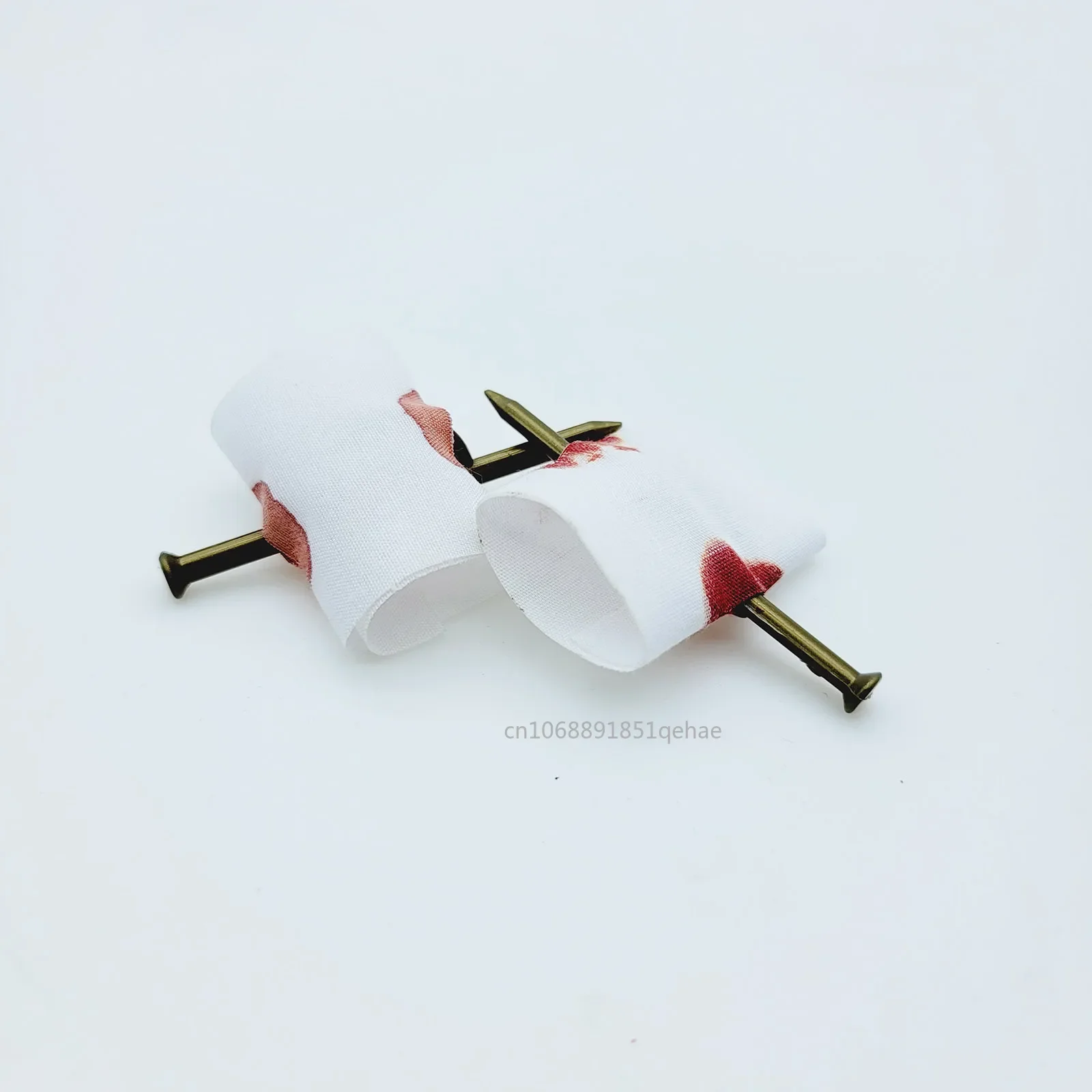 لعبة مزحة للأظافر المزيفة من خلال الإصبع للأطفال، لعبة صديق سحري مبتكرة للهالوين، خدعة تخويف، لعبة نكتة يوم كذبة أبريل، هدايا للحفلات #3