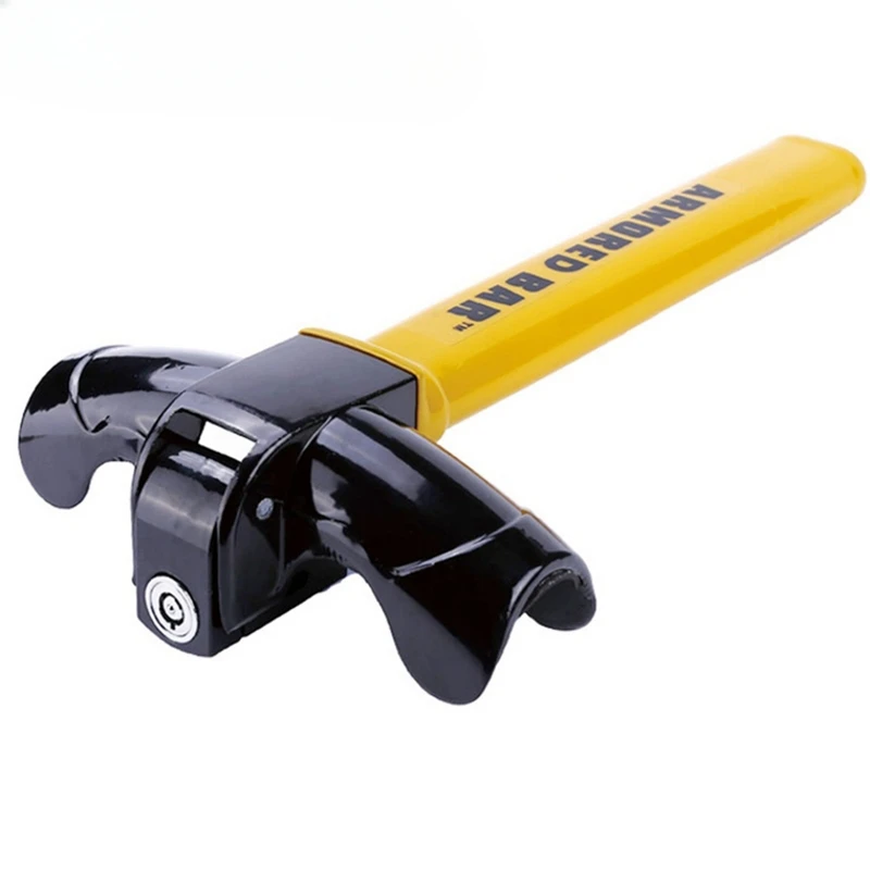 

Универсальный автомобильный замок на руль, сверхмощный противоугонный замок для автомобиля/фургона, поворотный замок на руль, улучшающий автомобильную безопасность