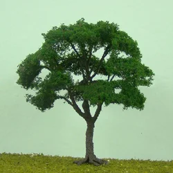 2pcs 10cm Mixed HO Scale Model Trees Train Park Railway Scenery Layout Train Railroad Wargame Miniature Scenery Landscape Model