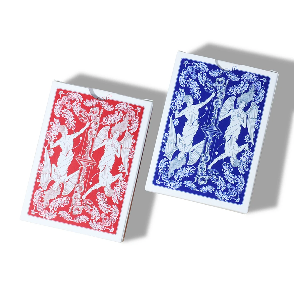 Classic Paper Poker Red&Blue Playing Cards Pr1me Standard Index Decks of Cards Poker Card Premium Playing Card 2 Count Pack of 1