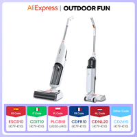 ILIFE W90 Cordless Wireless Wet Dry Smart Mop Washing , 5500Pa Suction, 1 Min Self Cleaning, Large Dual Water Tank