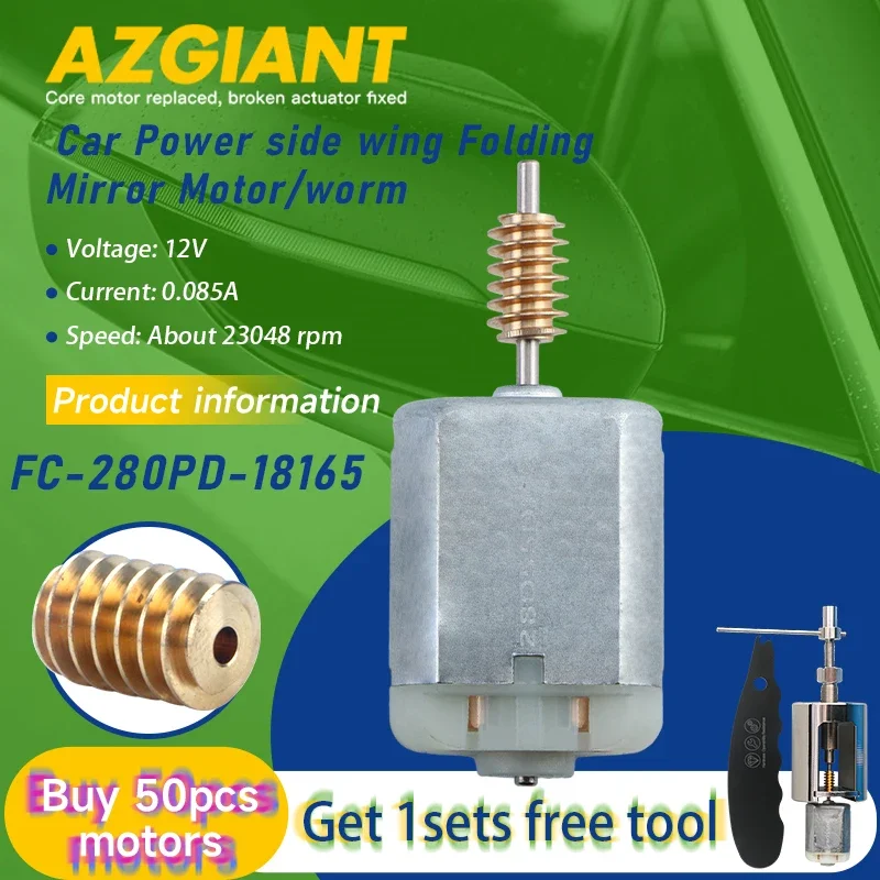 

FC-280PD-18165 Original Car Side Wing Mirror Folding Motor Brand New Worm Gear For Toyota Camry MK5 Auto Parts Repair Tools DIY