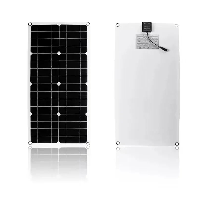 Imagem -04 - Banco de Energia Flexível do Painel Solar 600w Kit de Célula Solar 12v Controlador 18v Placa Solar para Acampar Carregador de Bateria Rápido para Carro rv