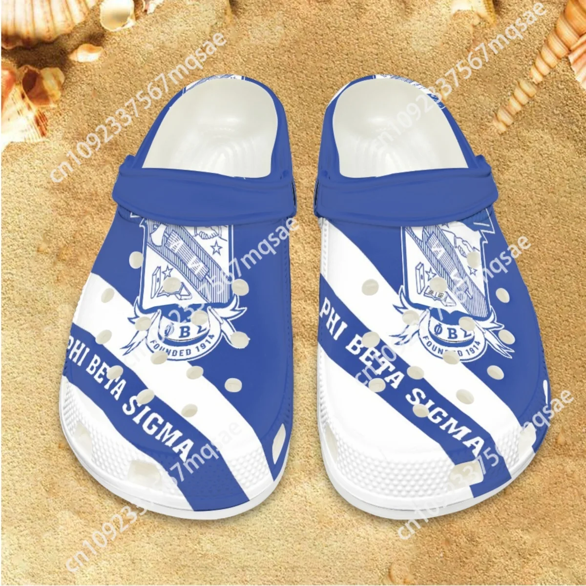 

Slippers for Women Phi Beta Sigma Luxury Designer Lightweight Beach Sandals Adult Couples Beach Walking Shoes Flats Slides 2023