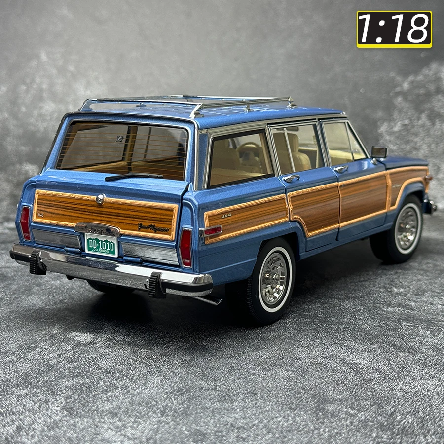 DD Model 1:18 Jeep Wagoneer Alloy full drive car model (1989-1991) Static display Classic car classic model gift collection