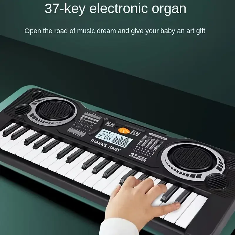 

37-Key Portable Beginner Electronic Piano For Adults And Children, Simulated Piano Instrument, Multifunctional Digital Music Ele