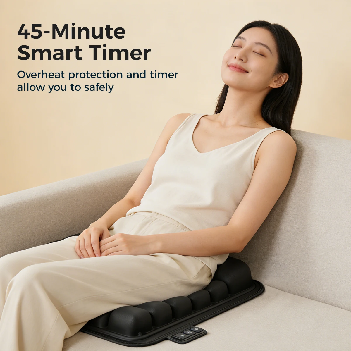 3D Air Compression Massage Seat Cushion Breathable Inflatable Office Car Seat Pad view 4