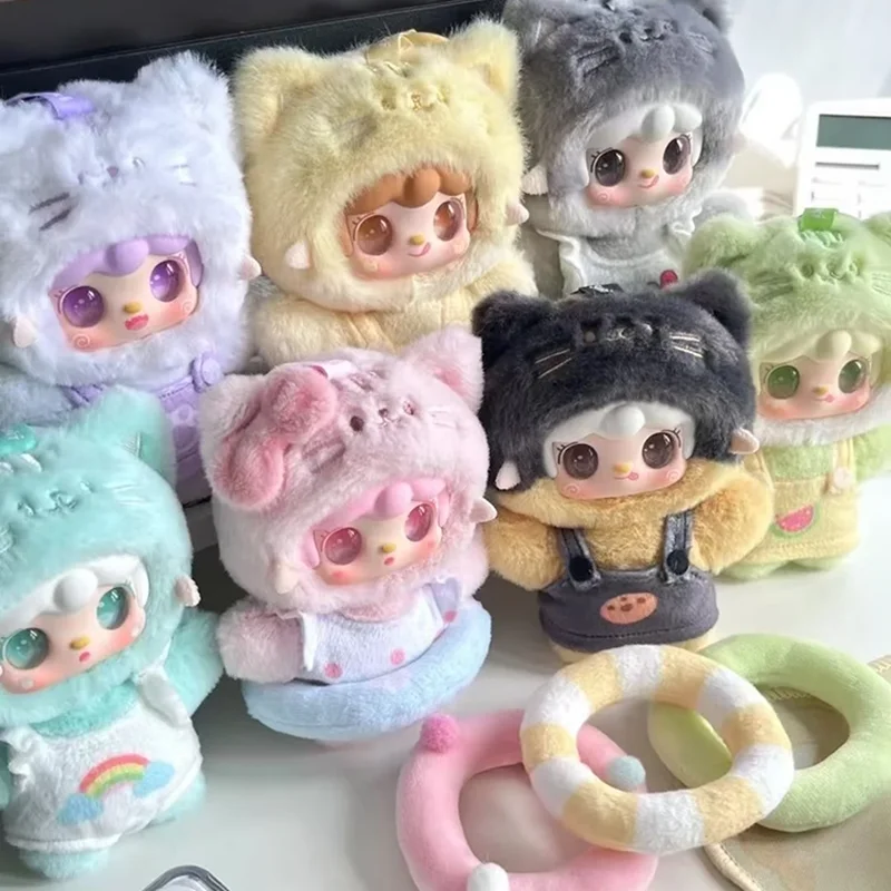 

Instock Yooki Blind Box Meow Summer Party Series Vinyl Doll Cute Meow Mystery Boxes Ornaments Dolls Girls Birthday Gifts