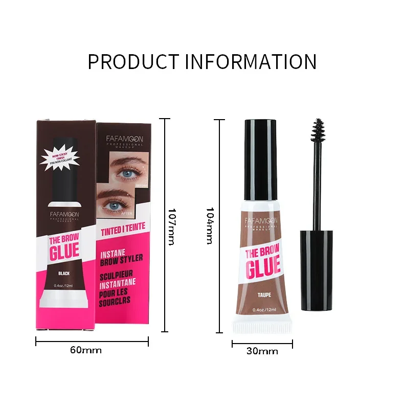 3D Eyebrow Styling Cream Waterproof Quick-drying Makeup Eyebrow Sculpt Soap Natural Wild Brow Pomade Setting Gel Wax Cosmetics