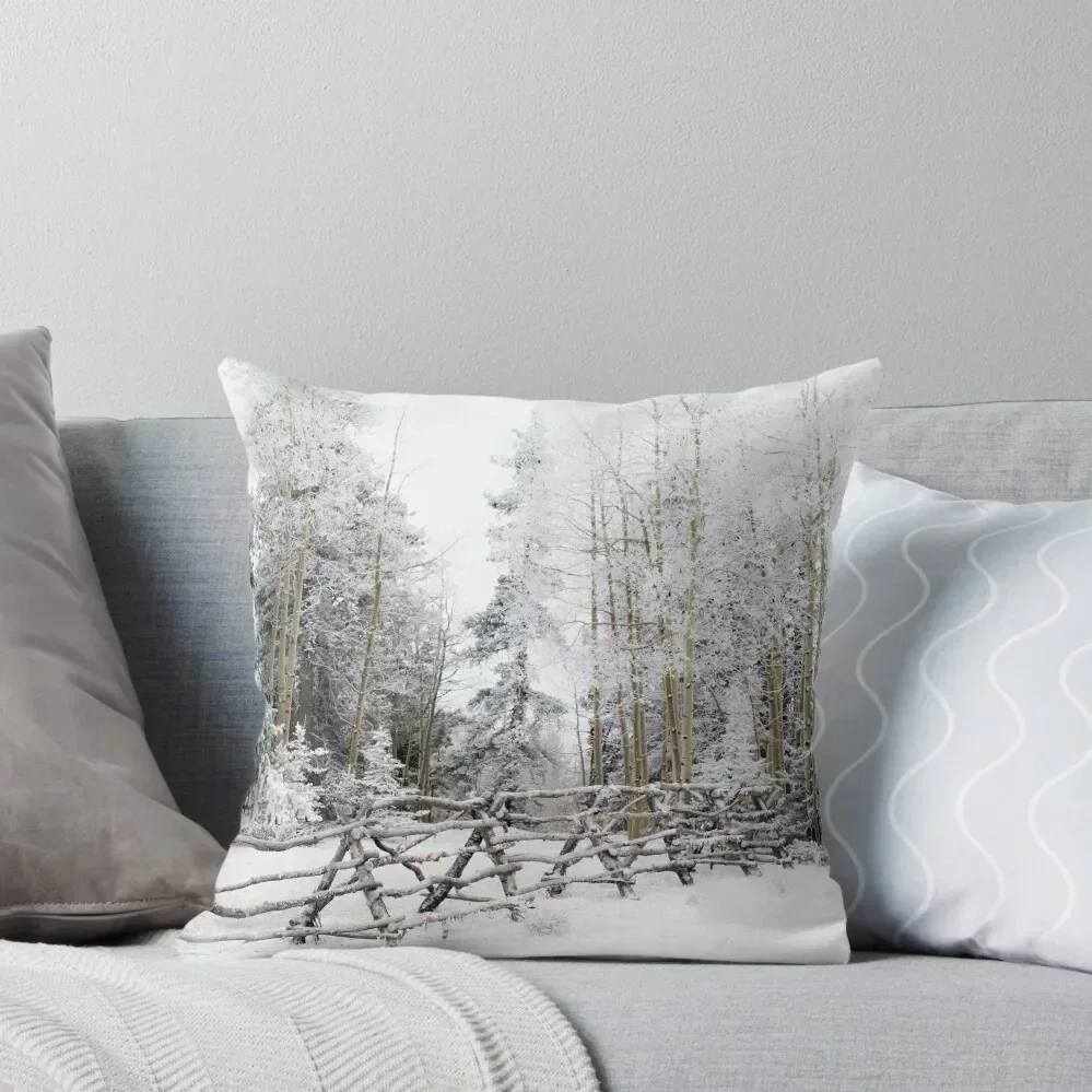 

Winter Scene Throw Pillow Cushion Cover Set Cushions Home Decor luxury home accessories Decorative Pillow Covers For Sofa pillow