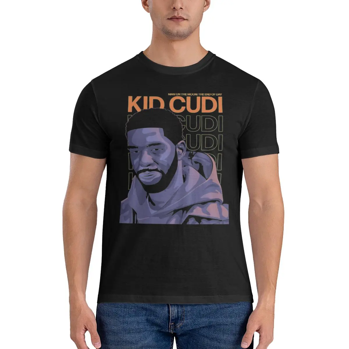 Kid Cudi Men's Classic Unisex Cotton T-Shirt for Men & Women, Classic Tee