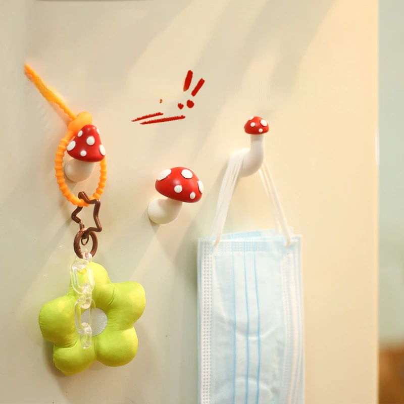 Red Mushroom Refrigerator Magnets Magnetic Stickers Wenchuang Products Interesting Creative Magnets Magnetic Stickers