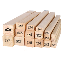 Square Wooden Bar Wood Stick Strips Lychee Life 10cm~50cm Long  For Airplane Model DIY Handmade Crafts Art Supplies