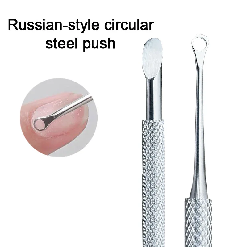 New 1pcs Manicure Spatula Cuticle Remover Push Cuticle Nails Take Out Nail Cuticle Remover Tool Sticks Manicure SPT05