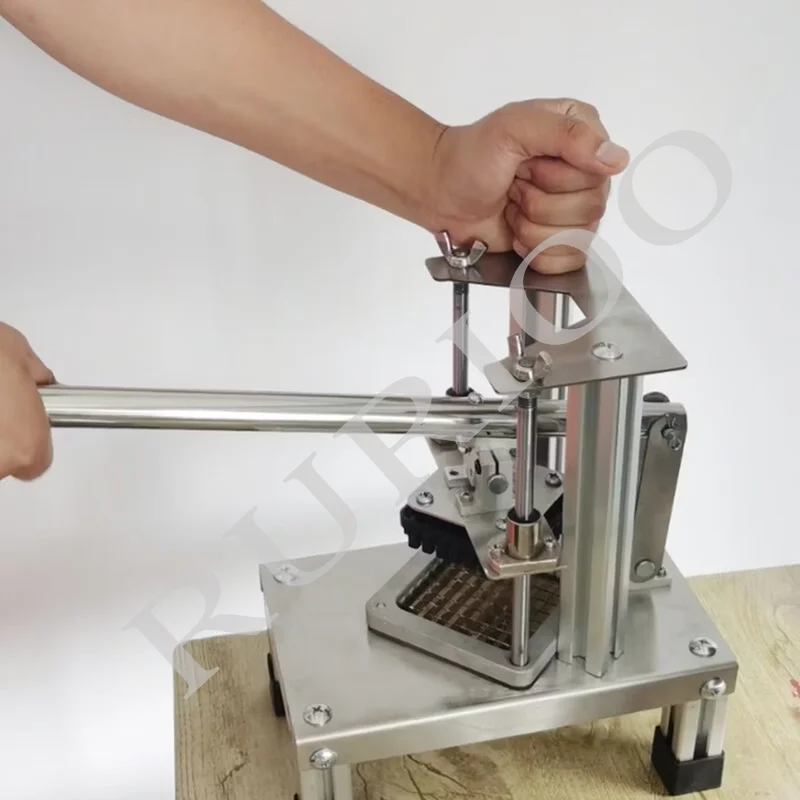 Commercial Kitchen Vegetable Chopper and Cutter High-Efficiency Potato Fry Making Machine