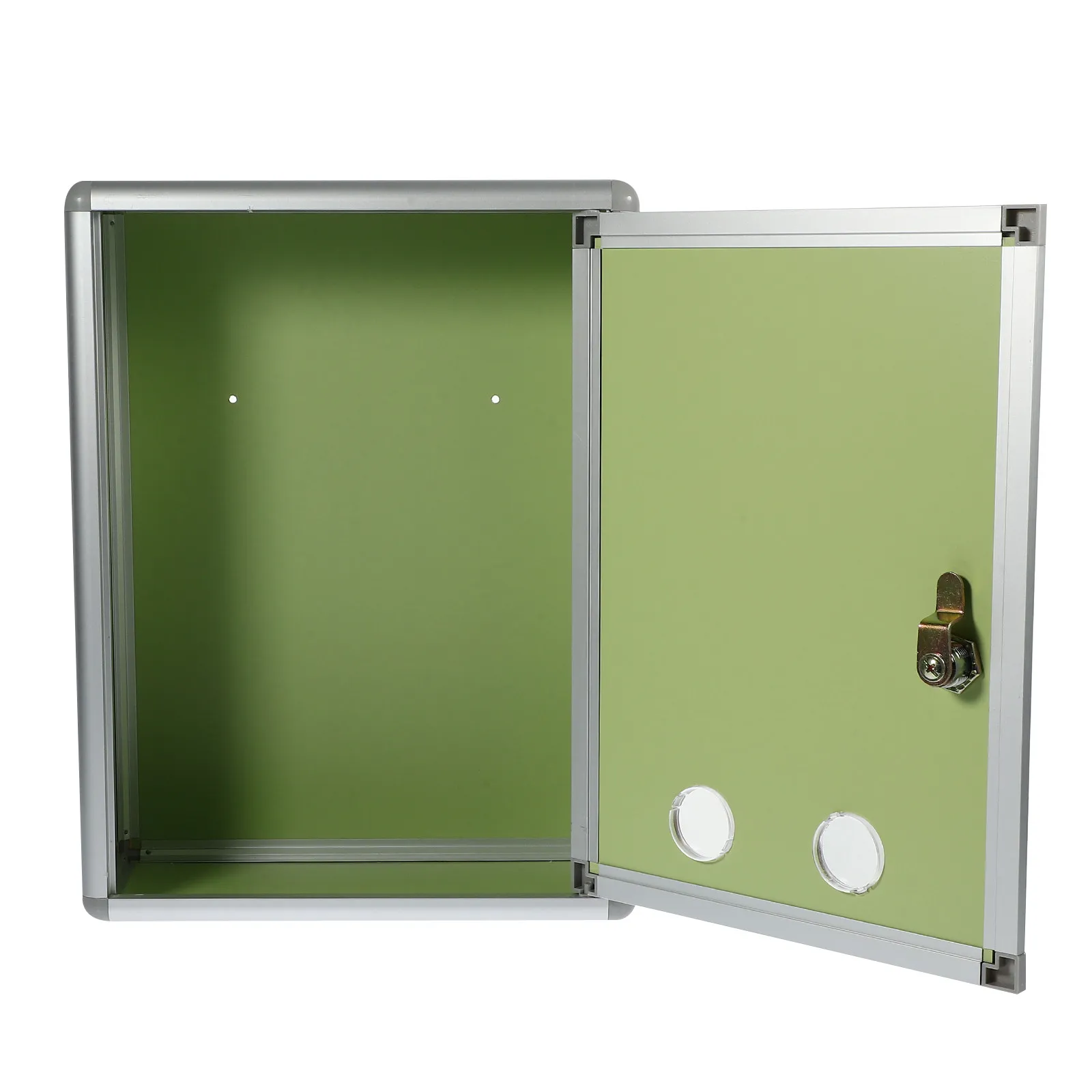 

Набор из 1 шт. Настенный почтовый ящик с замком, из алюминиевого сплава, нержавеющий, для офиса, школы, общественных жалоб, обратной связи, приема документов