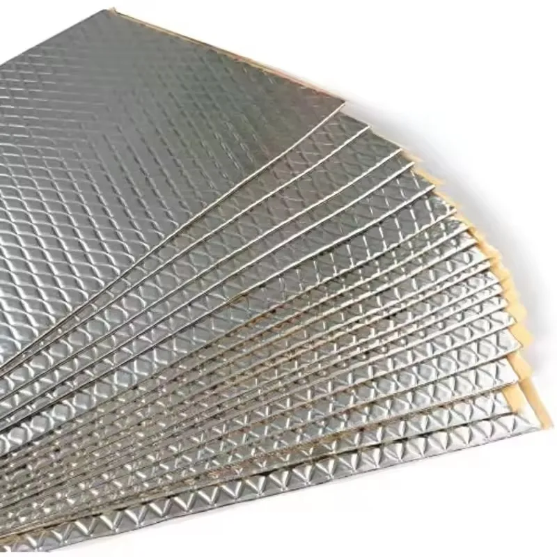 

20/30/40/50 PC 30x50cm Automobile Sound Insulation Fireproof Cotton Doormat Hot Closed Hole Hood Heat Insulation Foam Auto Parts