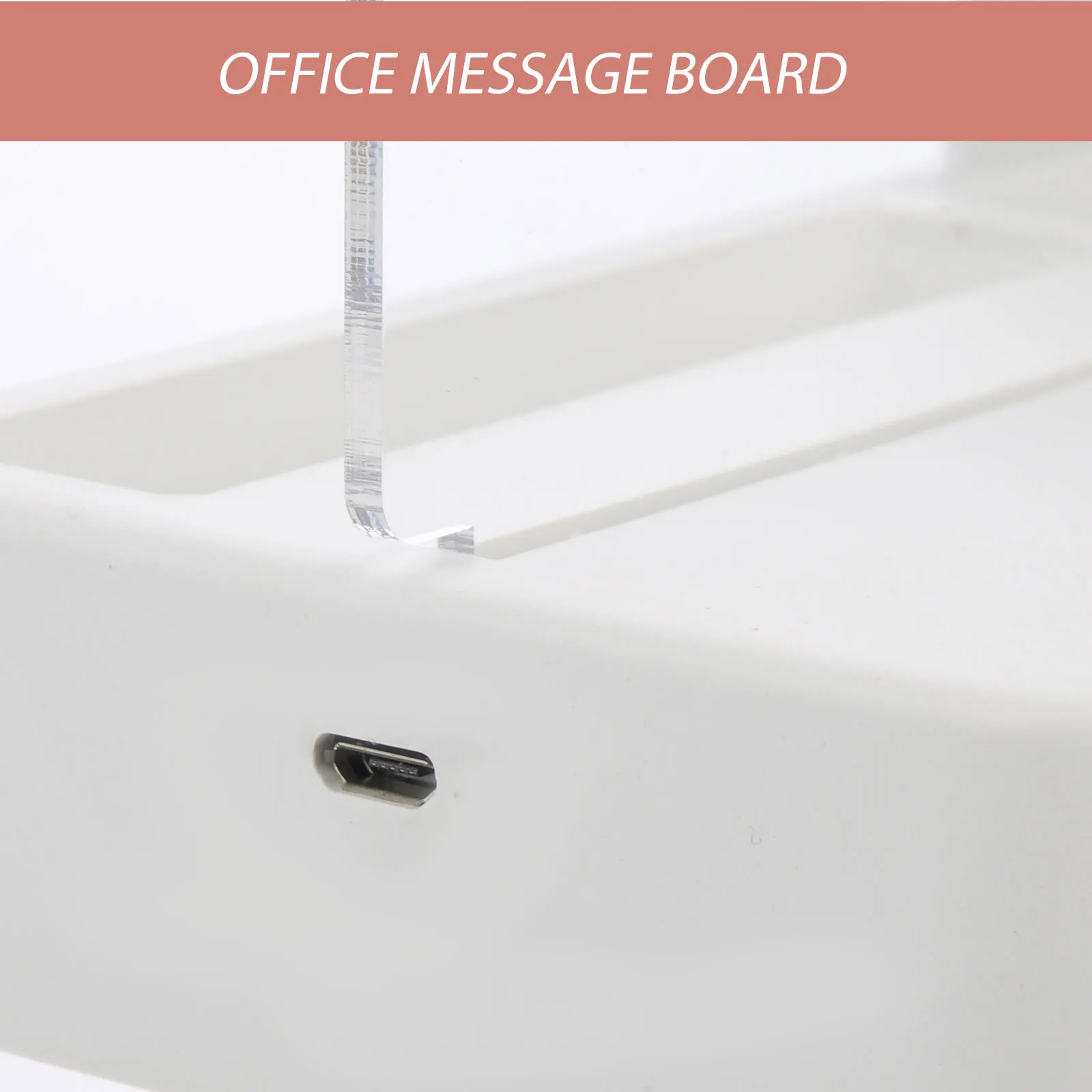 Акриловая доска для сообщений, прозрачная настольная доска для письма, доска для заметок для домашнего офиса, школы, кухни, свадьбы, вечеринки, подставка для вывески, органайзер