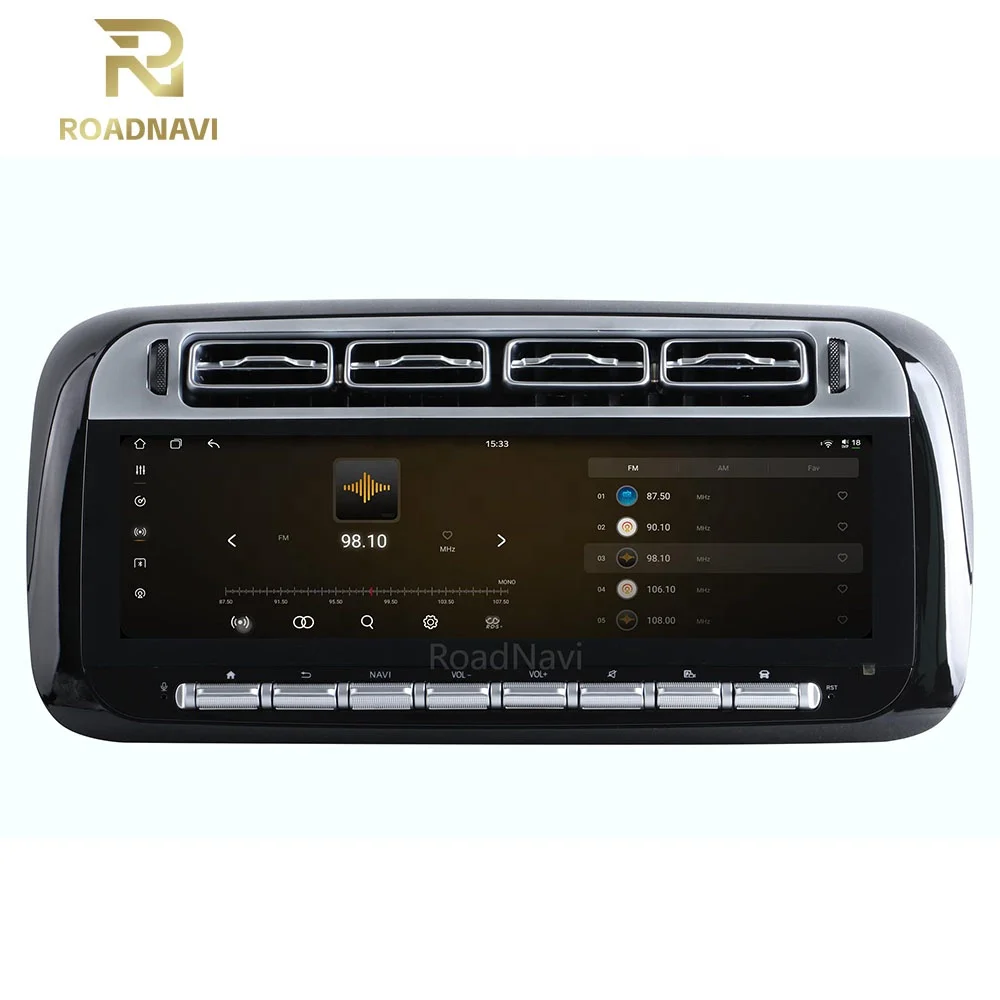 Lettore DVD per auto OEM da 14,5" doppio sistema per Benz Vito 2024 con navigazione GPS Carplay 360 4G SIM