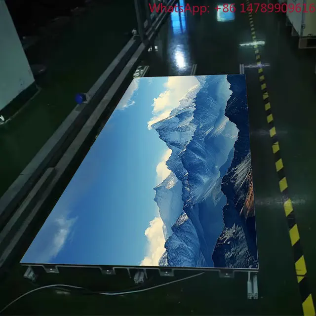 LED Floor Tile Display With Sensor And Interactive Video Floor P3.91 Dance Floor ScreenHigh Refresh RateHeavy-dutyFootTraffic