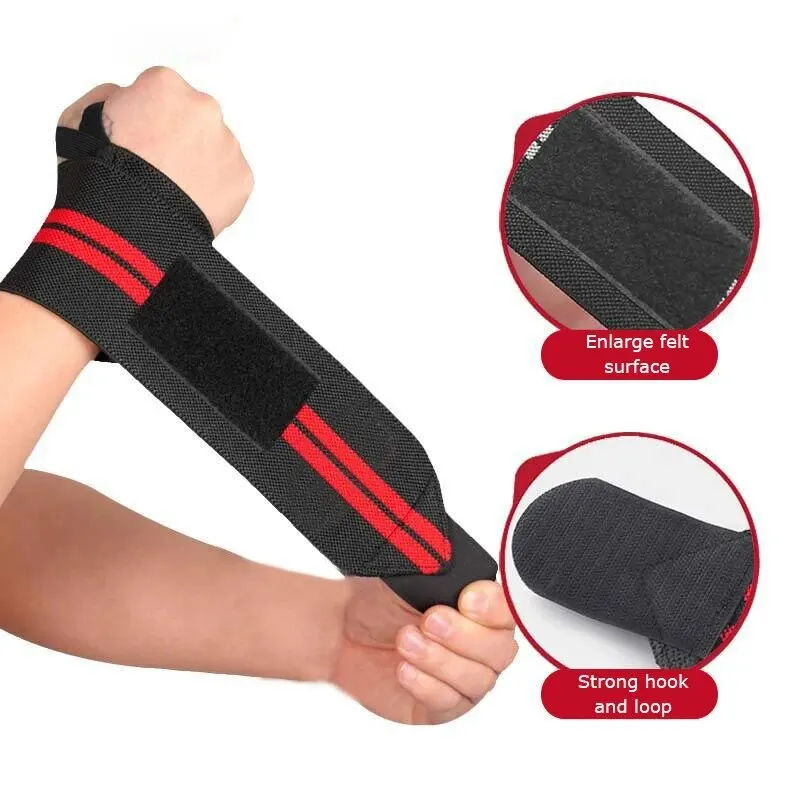 Adjustable Wrist Straps Men And Women Elastic Wristband and Wrist Fixers of Athletes Powerlifting Wrist Straps 1PC