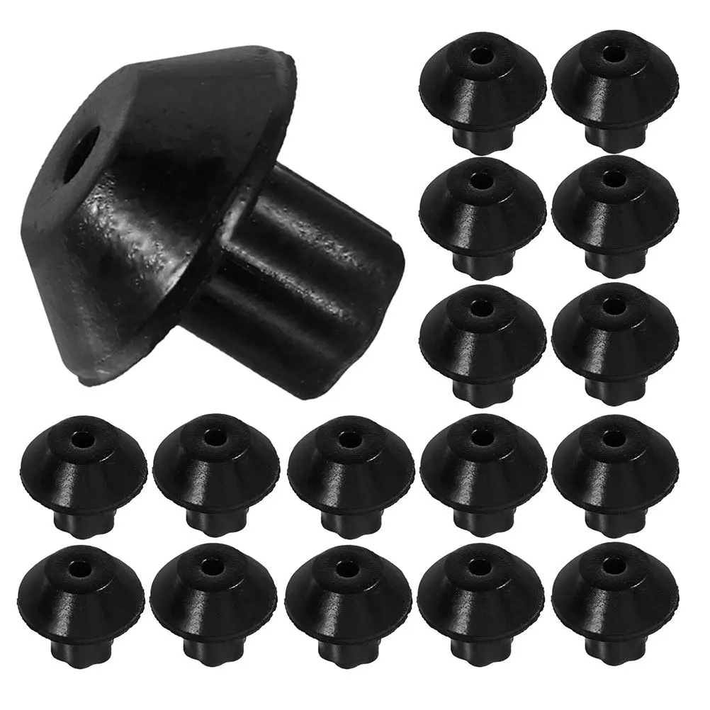 32Pcs Rubber Feet Anti-Slip Gas Stove Pads Stable Burner Foot Pad Gas Range Replacement Rubber Feet Pads Foot Pad for Grate