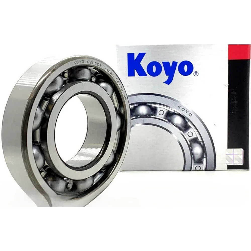 KOYO 6207 C3 DEEP GROOVE BALL BEARING, OPEN TYPE, NO SEALS 35x72x17mm