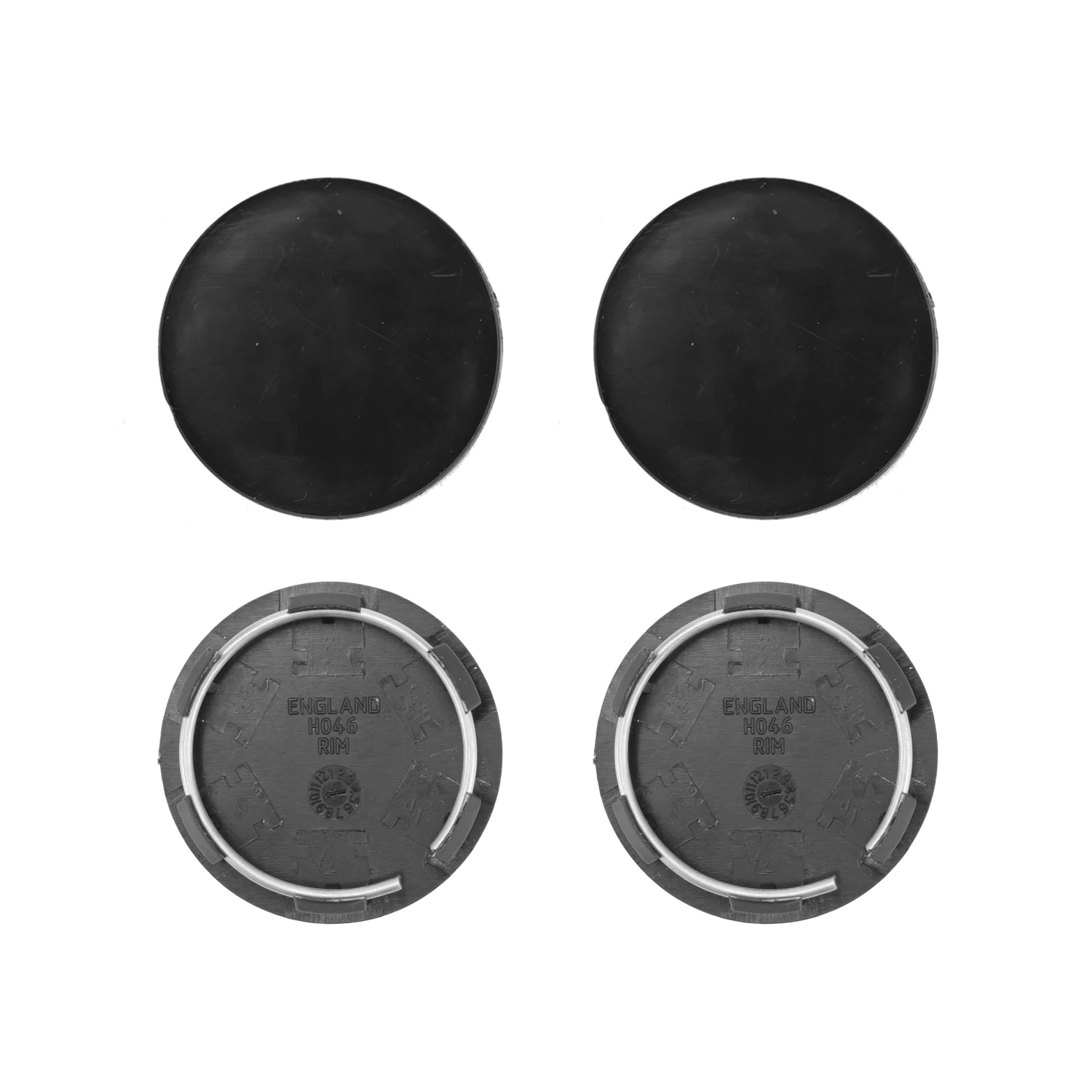 4pcs New Black Universal Car Wheel Hub Center Cap Cover For Cars Trucks Wheels Tires & Parts Wear Parts Vehicle Tyre Tire Rim