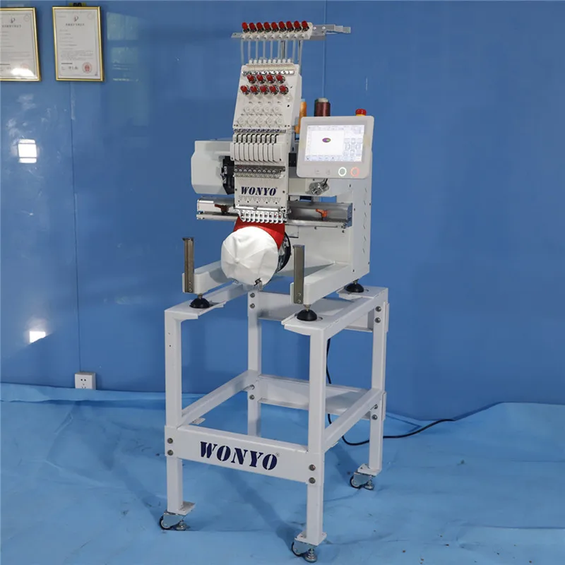 Automatic Computerized Embroidery Machine with Core Components Motor Engine Gear New Condition