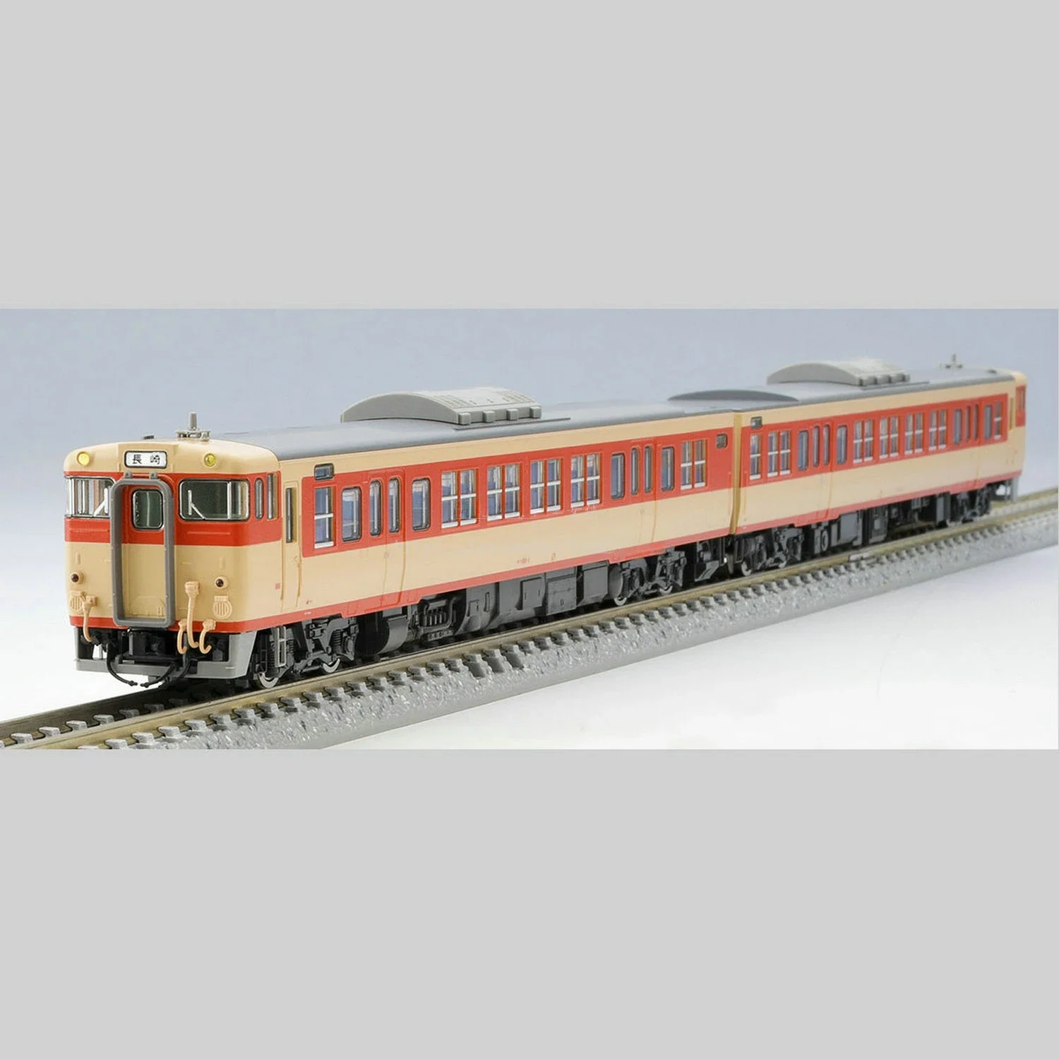 N-type Train Model TOMIX 98124 66/67 Diesel Car (resurrection JNR Color) 1/160 Rail Car Toy 2 Section Set