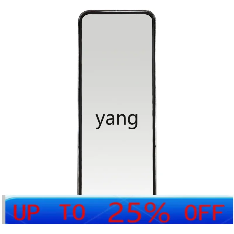 LMMbarber shop mirror table touch mirror hair salon floor-to-ceiling hair cutting mirror for dyeing and ironing