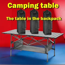 Portable Folding Tables Camping Supplies Tourist Barbecue Picnic Lightweight Trips Equipment Outdoor Nature Hike Backpacking