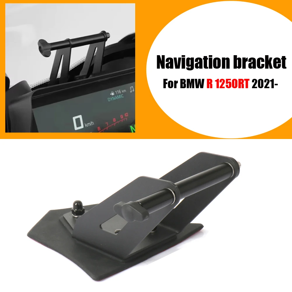 

Mobile Phone Charging Stand Holder GPS Navigation Equipment Bracket For BMW R 1250 RT R1250RT 2021 2022 2023 2024 Accessories