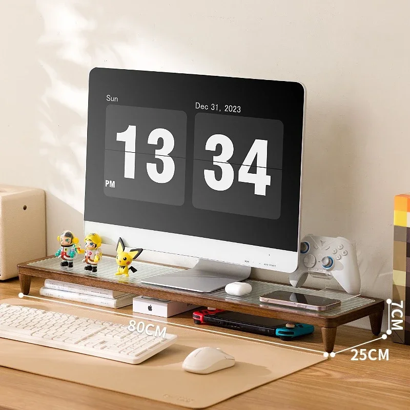 

Household GoodsMonitor Height Increase Rack Computer Desktop Height Storage Rack Computer Floating Desktop Rack
