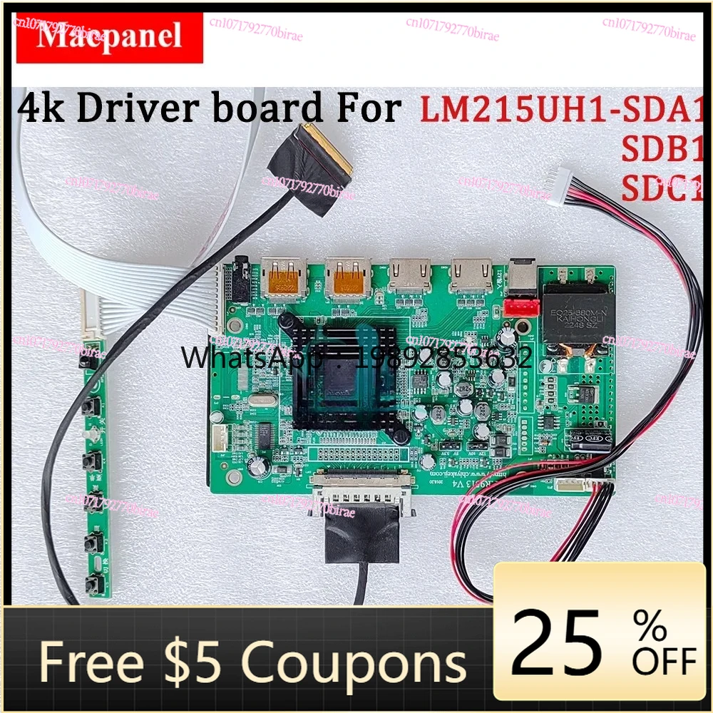 H1 IMac A1418 LCD 4K  60hz  Driver Board Controller Board Kit for LM215UH1-SDB1 C1 LM215UH1 SDA1 Screen Tester