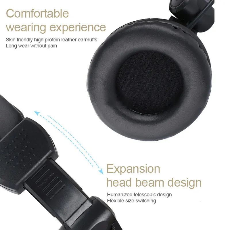 960B słuchawki monitorujące przewodowe studio na żywo z pałąkiem na głowę H 960B profesjonalny zestaw słuchawkowy z redukcją szumów dla muzyka