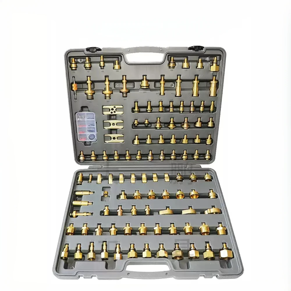 

Suitable for 108 pieces of pure copper leak detection tools for repairing and leak testing joints of automotive air conditioners